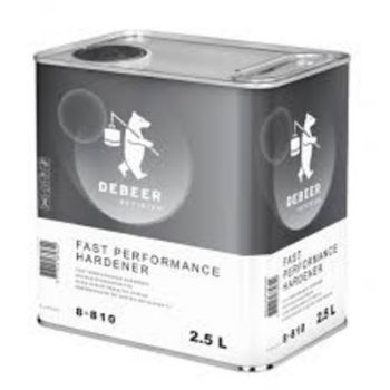 Picture of DeBeer 8-810 HS Fast Performance Hardener 2.5L
